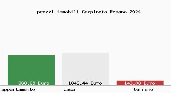 prezzi immobili Carpineto-Romano