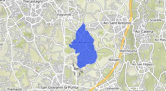 Prezzo degli immobili Aci Bonaccorsi