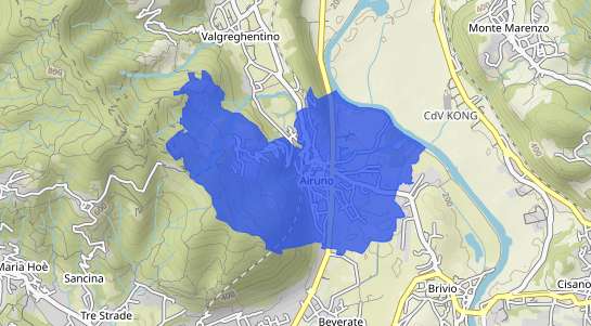 Prezzo degli immobili Airuno