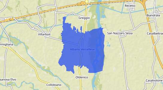 Prezzo degli immobili Albano Vercellese