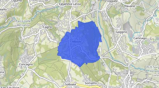 Prezzo degli immobili Albiolo