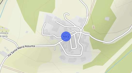 Prezzo degli immobili Alica