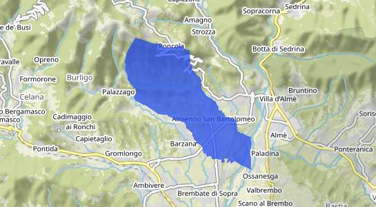 Prezzo degli immobili Almenno San Bartolomeo