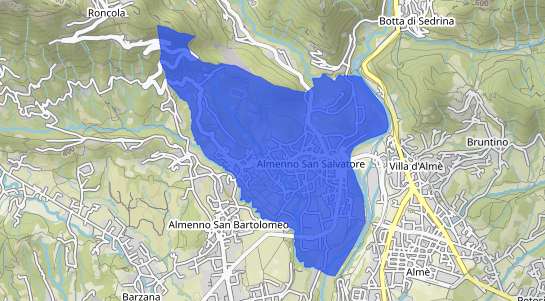 Prezzo degli immobili Almenno San Salvatore
