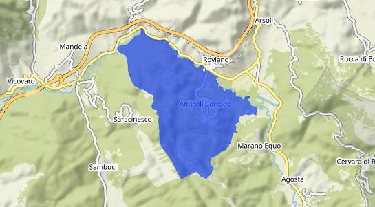 Prezzo degli immobili Anticoli Corrado