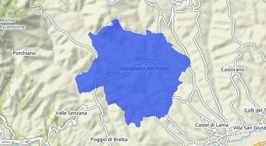 Prezzo degli immobili Appignano Del Tronto