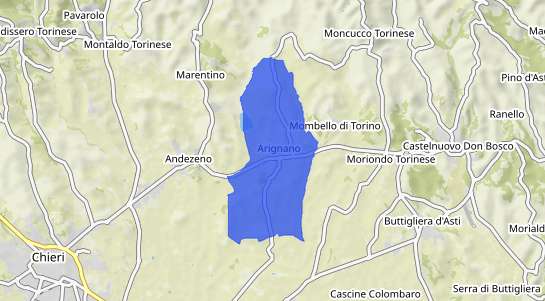 Prezzo degli immobili Arignano