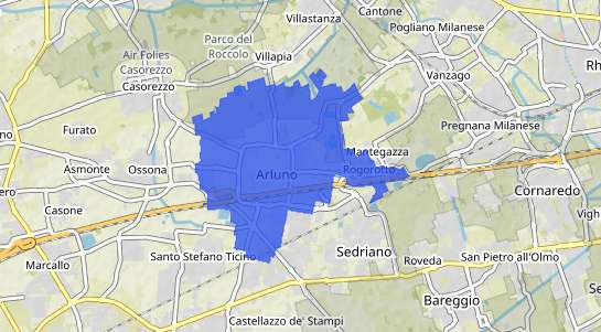 Prezzo degli immobili Arluno