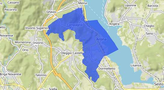 Prezzo degli immobili Arona