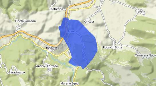 Prezzo degli immobili Arsoli