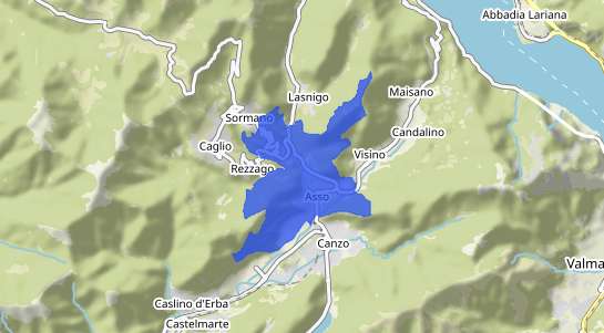 Prezzo degli immobili Asso