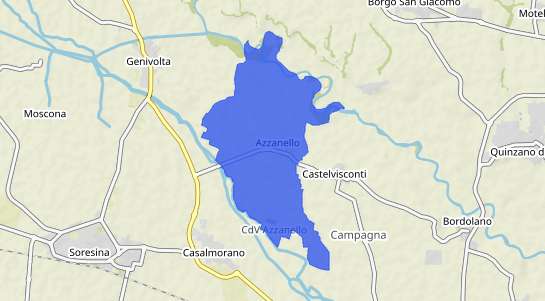 Prezzo degli immobili Azzanello