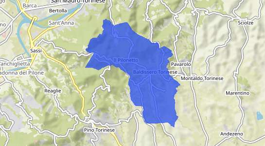 Prezzo degli immobili Baldissero Torinese