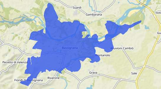 Prezzo degli immobili Bassignana