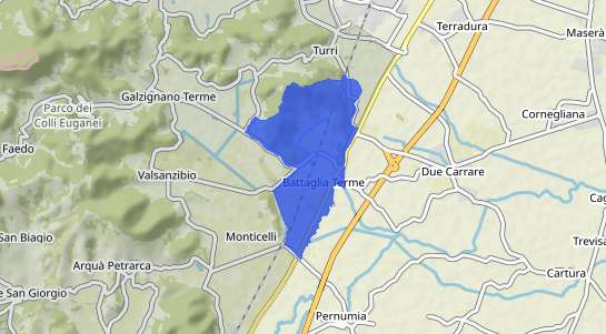 Prezzo degli immobili Battaglia Terme