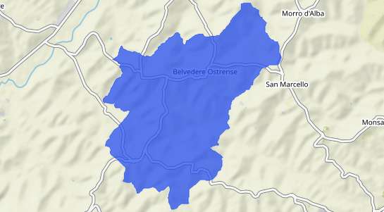 Prezzo degli immobili Belvedere Ostrense