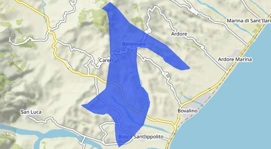 Prezzo degli immobili Benestare