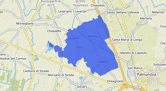 Prezzo degli immobili Bicinicco