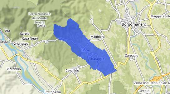 Prezzo degli immobili Boca