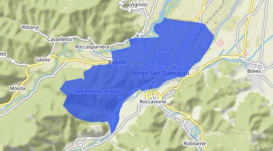 Prezzo degli immobili Borgo San Dalmazzo