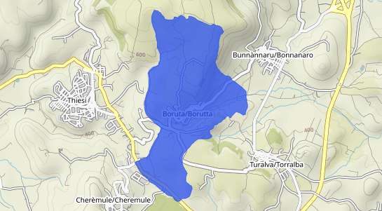 Prezzo degli immobili Borutta