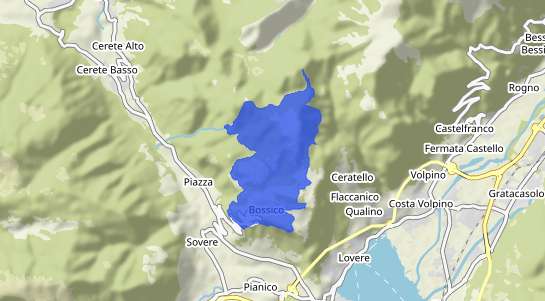 Prezzo degli immobili Bossico