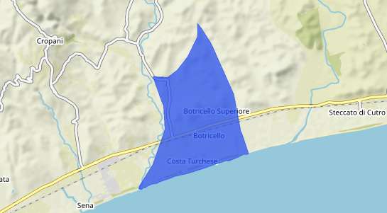 Prezzo degli immobili Botricello