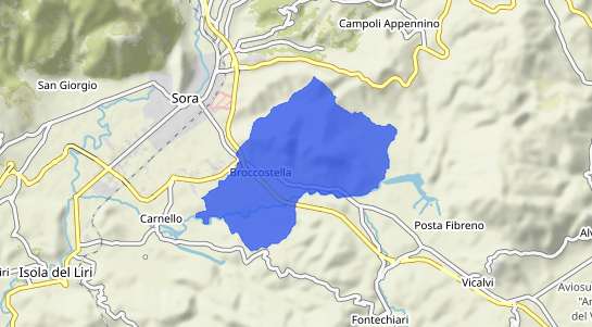 Prezzo degli immobili Broccostella