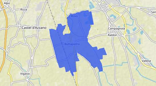 Prezzo degli immobili Buttapietra