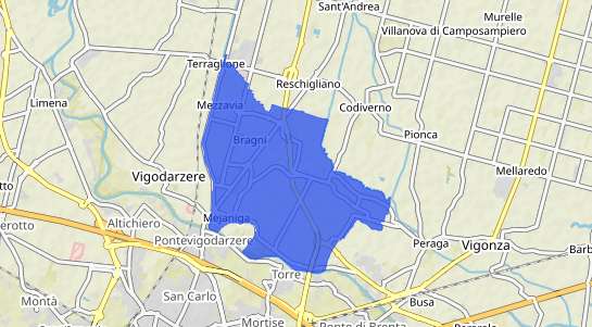 Prezzo degli immobili Cadoneghe