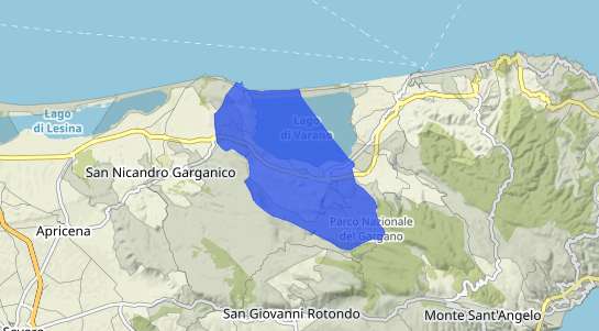 Prezzo degli immobili Cagnano Varano