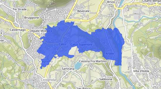 Prezzo degli immobili Calco