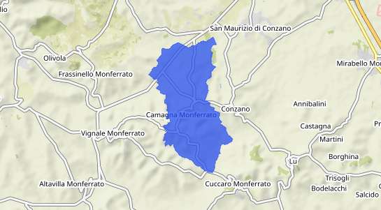 Prezzo degli immobili Camagna Monferrato