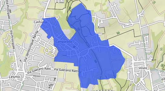 Prezzo degli immobili Camparada