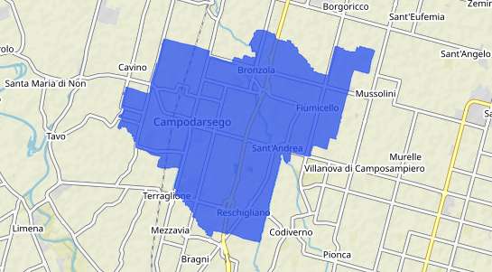 Prezzo degli immobili Campodarsego