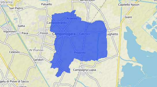 Prezzo degli immobili Camponogara