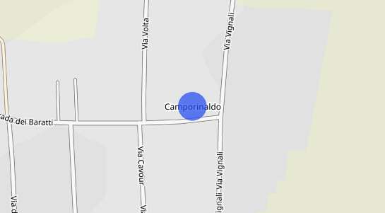 Prezzo degli immobili Camporinaldo