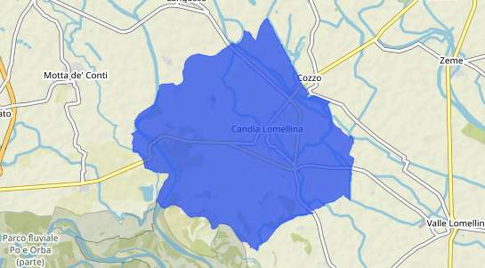 Prezzo degli immobili Candia Lomellina