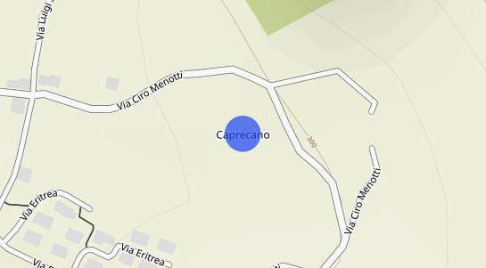 Prezzo degli immobili Caprecano