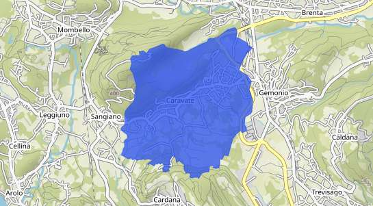 Prezzo degli immobili Caravate