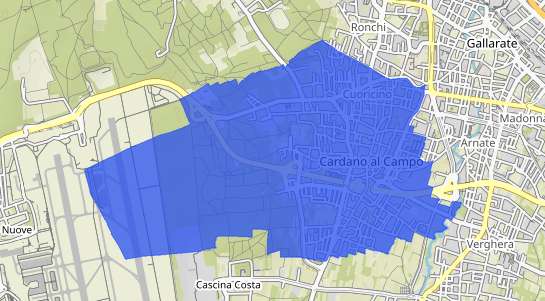 Prezzo degli immobili Cardano Al Campo