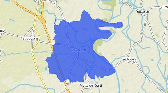 Prezzo degli immobili Caresana