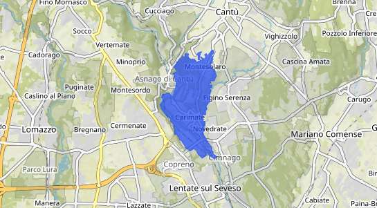 Prezzo degli immobili Carimate