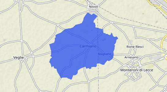 Prezzo degli immobili Carmiano