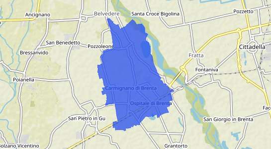 Prezzo degli immobili Carmignano Di Brenta