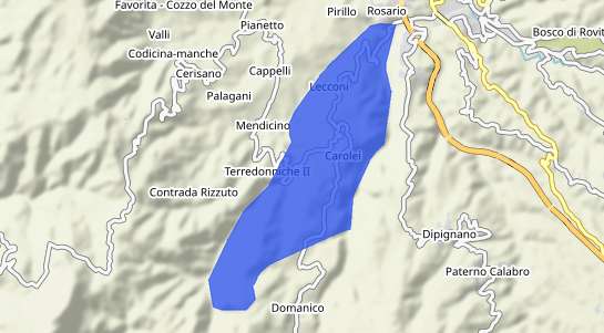 Prezzo degli immobili Carolei