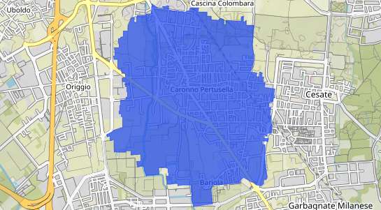 Prezzo degli immobili Caronno Pertusella