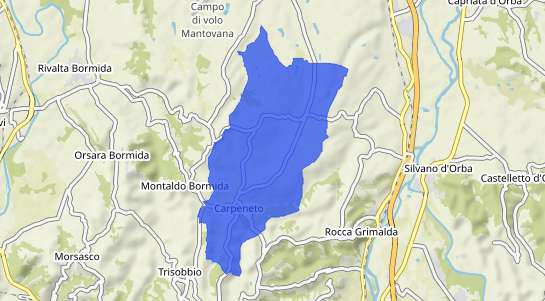 Prezzo degli immobili Carpeneto