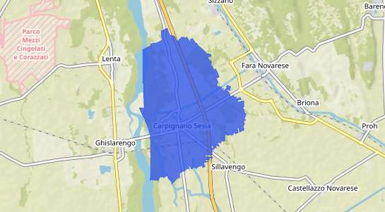 Prezzo degli immobili Carpignano Sesia