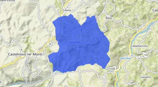 Prezzo degli immobili Carpineti